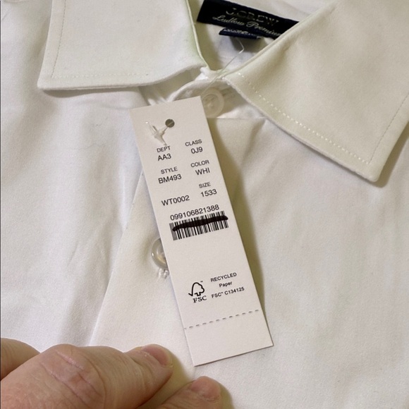J. Crew Ludlow Premium fine cotton dress shirt Size 15/33 - Picture 7 of 9